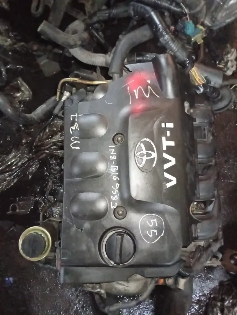 [13159] ENGINE ONLY TOYOTA V1NZ BUBBLE NB
